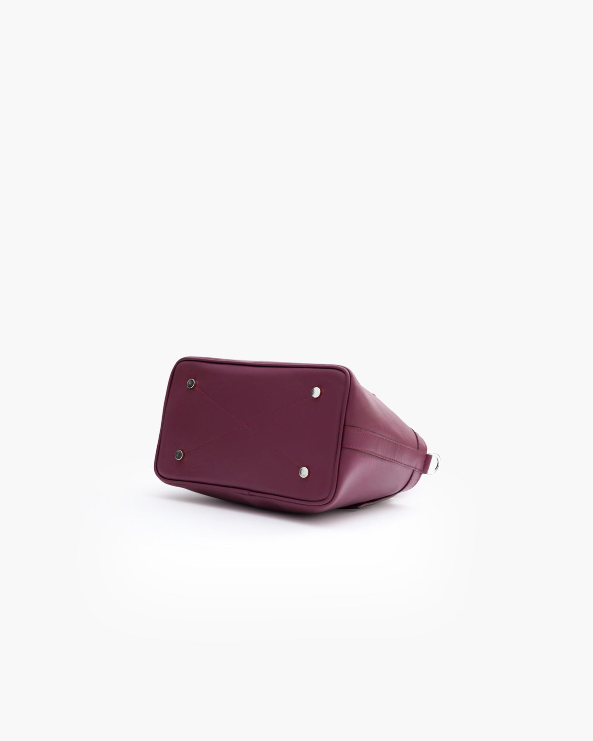 Borsa in pelle Maya PRUGNA - LOVING BAGS