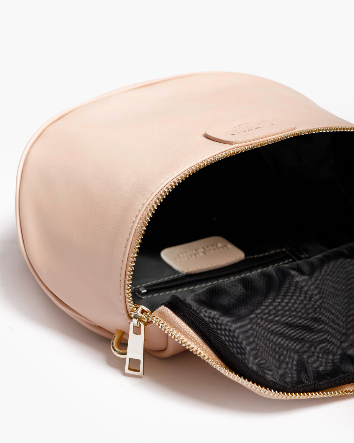 Baby ISABELLA con tracolla in pelle ROSA CIPRIA - LOVING BAGS