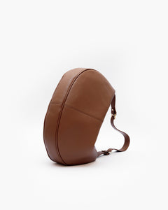 Borsa in pelle RACHEL marrone - LOVING BAGS