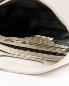 Borsa in pelle BABY GRACE latte - LOVING BAGS