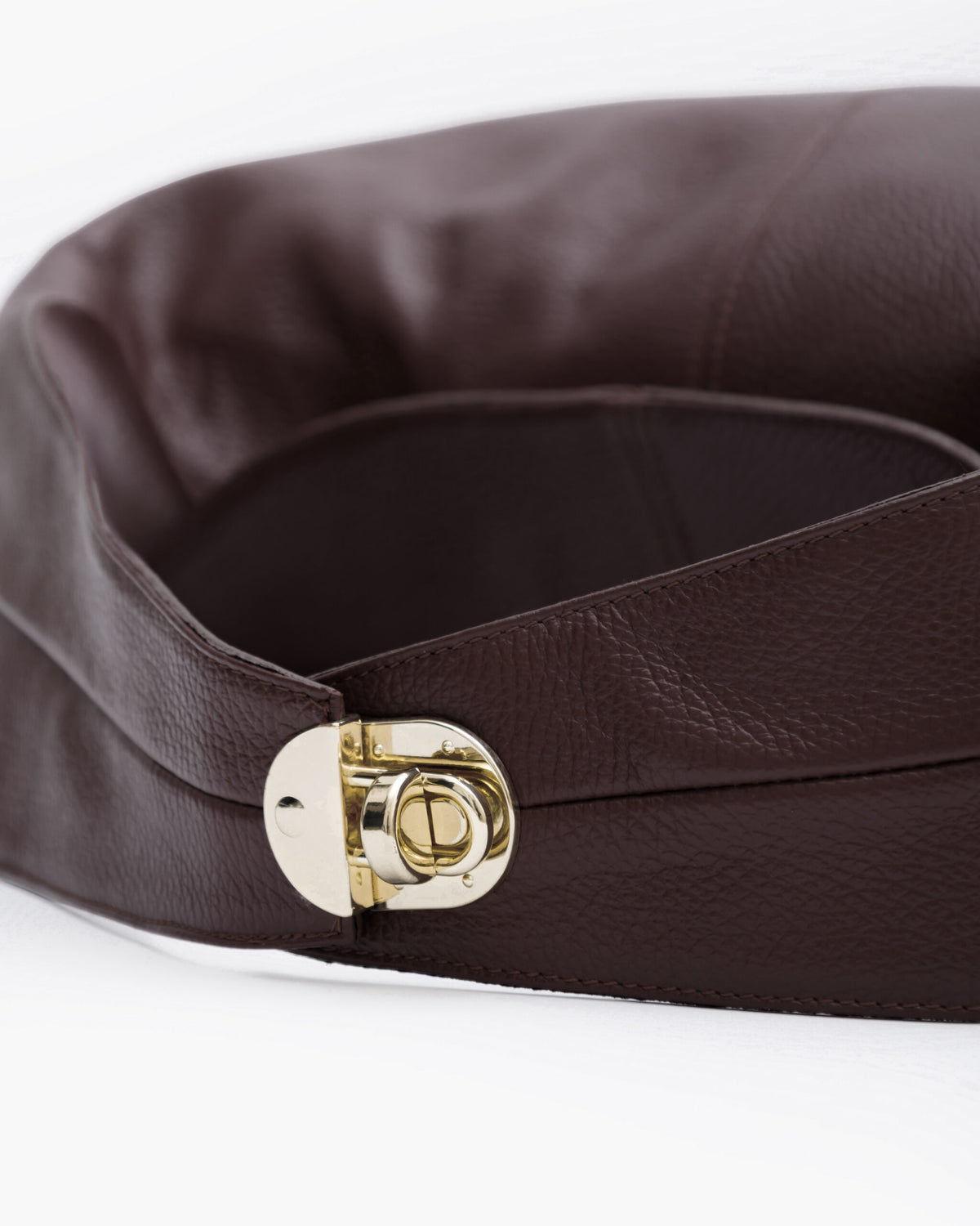 Borsa in pelle AMINA testa di moro - LOVING BAGS