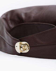 Borsa in pelle AMINA testa di moro - LOVING BAGS