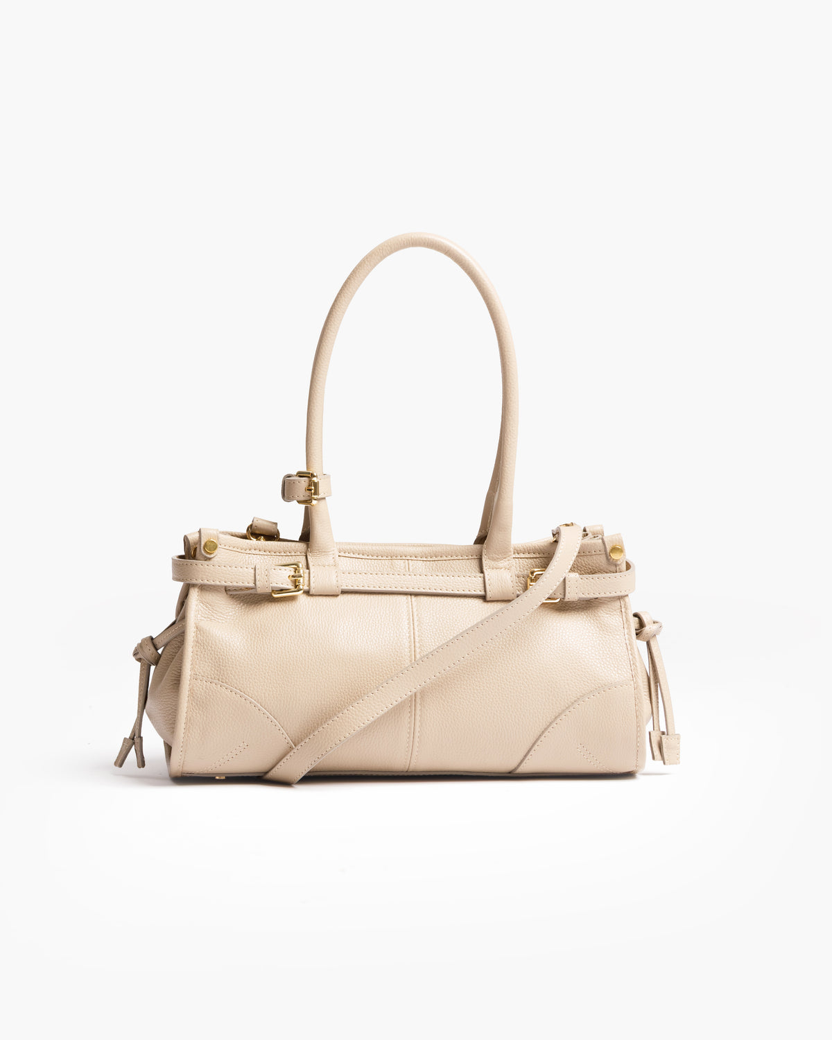Borsa in pelle Vivienne beige - LOVING BAGS