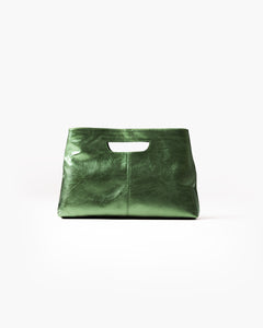 Sac en cuir BABY GRACE METAL vert - LOVING BAGS