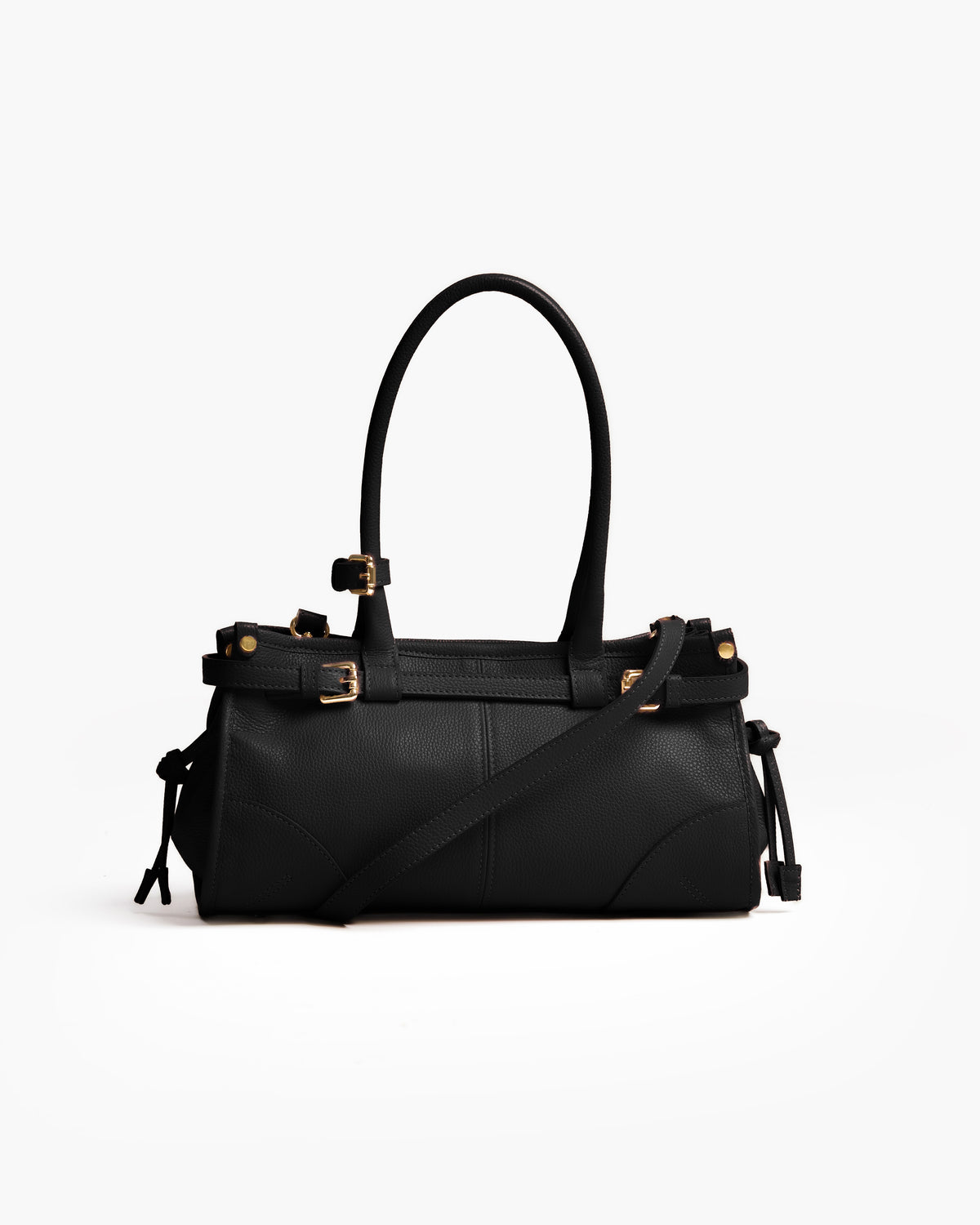 Borsa in pelle Vivienne nera - LOVING BAGS