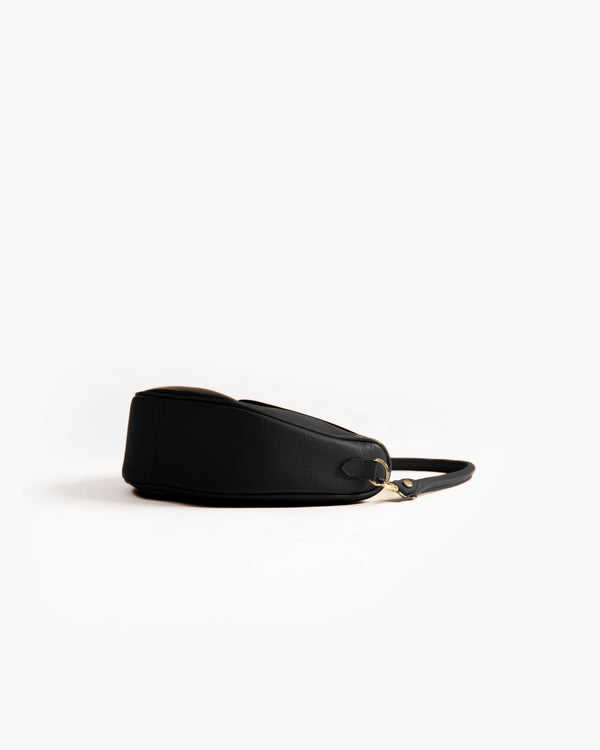 Sac en cuir BRENDA Noir - LOVING BAGS