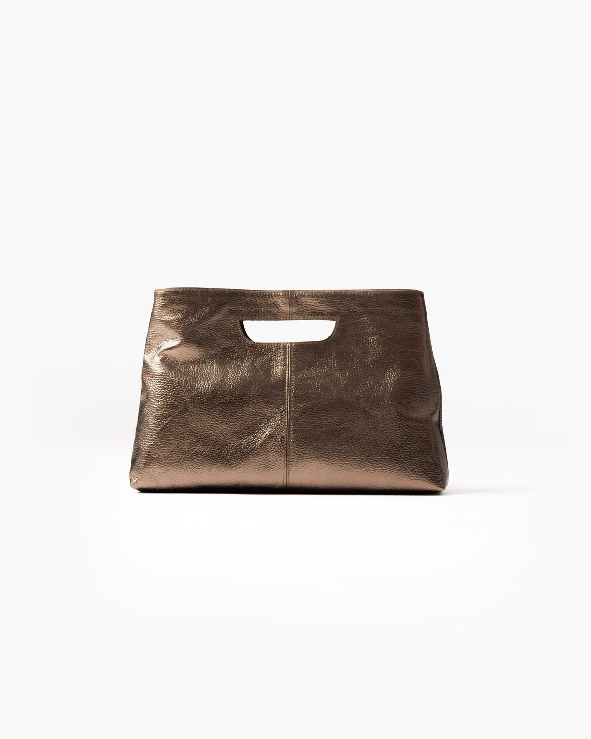 Sac en cuir BABY GRACE METAL bronze - LOVING BAGS