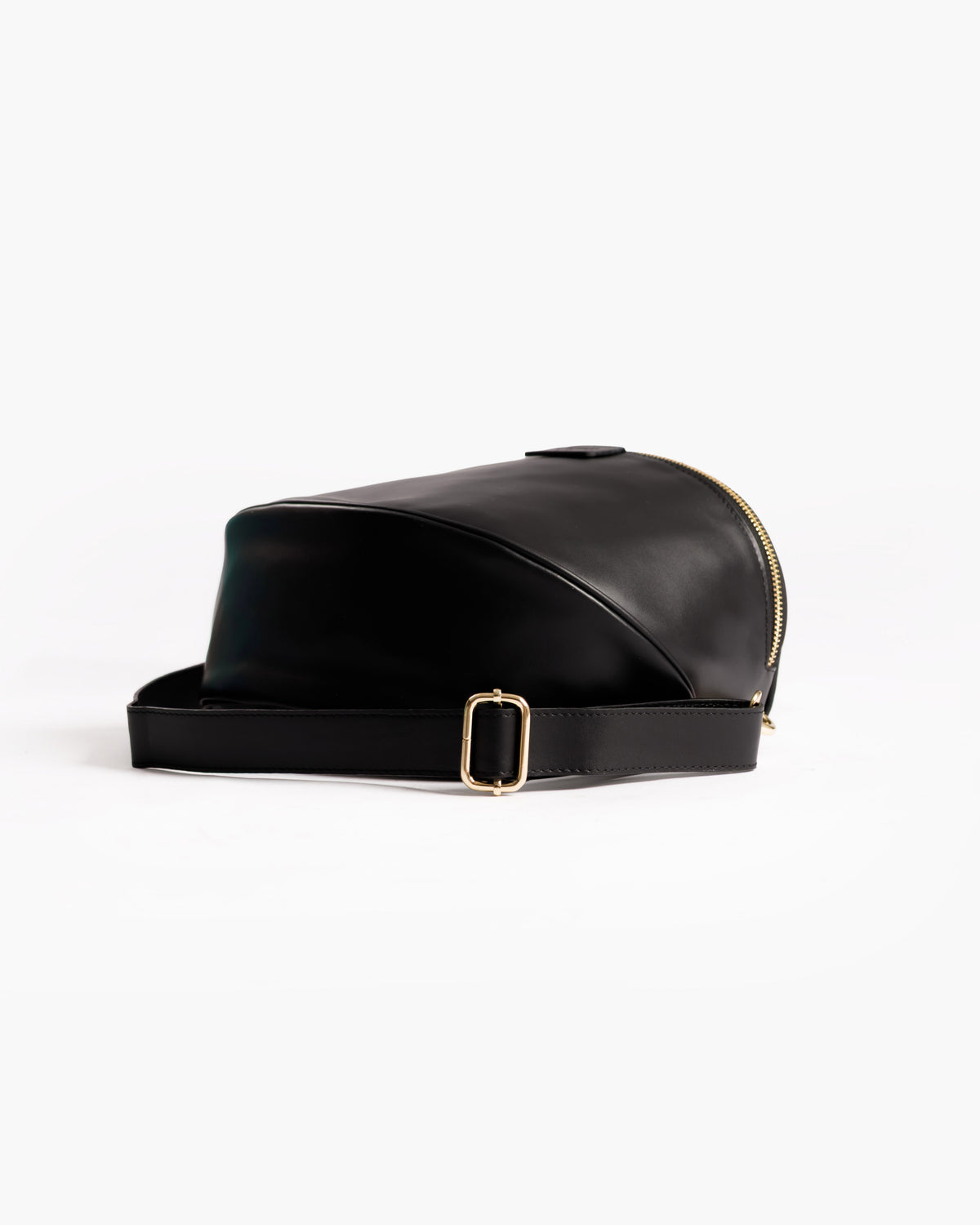 Borsa ISABELLA con tracolla in pelle NERA - LOVING BAGS