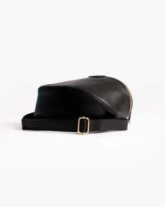 Borsa ISABELLA con tracolla in pelle NERA - LOVING BAGS