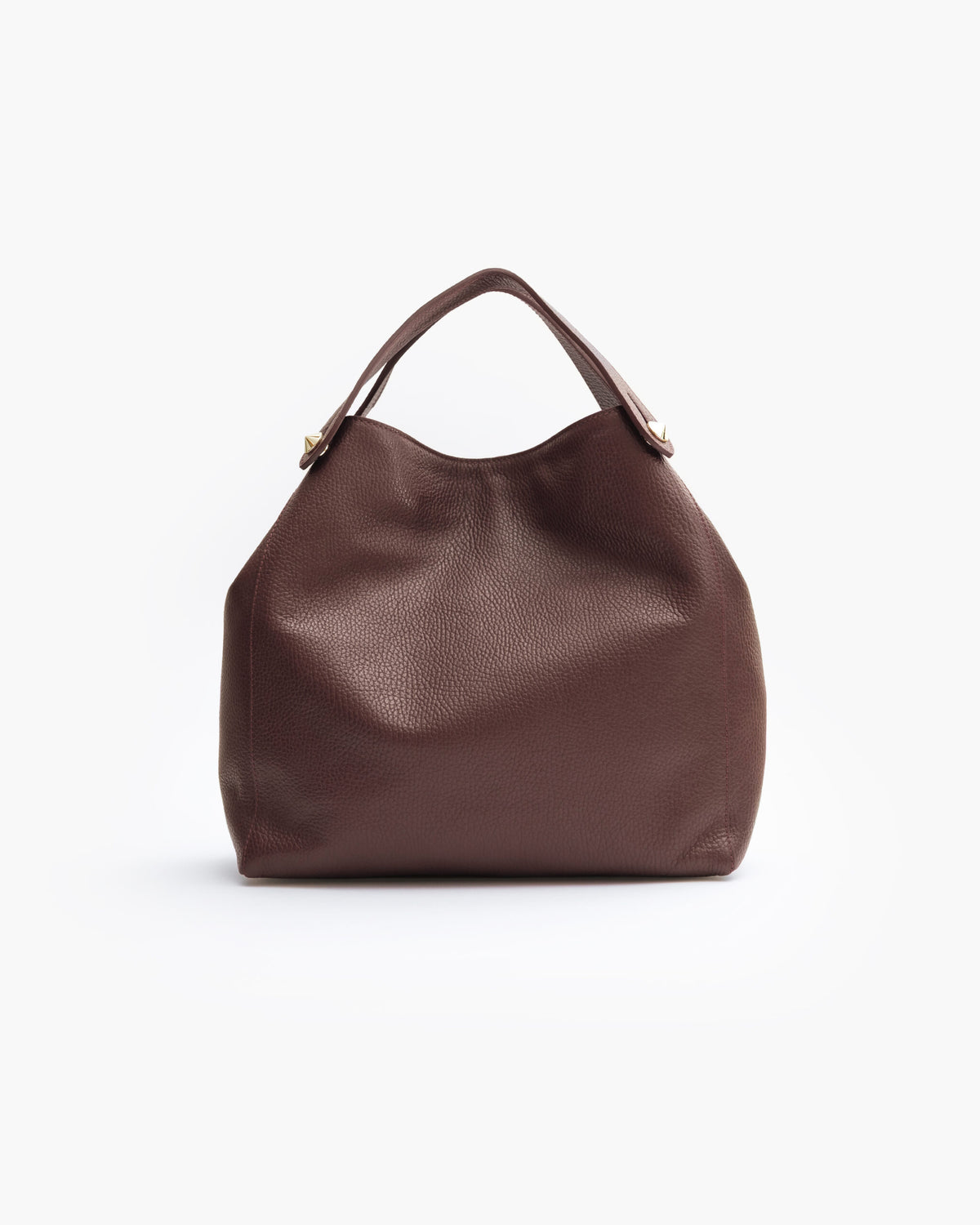 Borsa in pelle OLIVIA cioccolato - LOVING BAGS