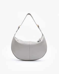 Borsa in pelle RACHEL grigio perla - LOVING BAGS