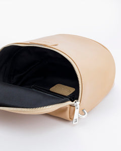 Baby ISABELLA borsa in pelle NUDE - LOVING BAGS