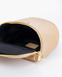 Baby ISABELLA borsa in pelle NUDE - LOVING BAGS