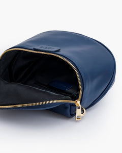 Baby ISABELLA borsa in pelle BLU NAVY - LOVING BAGS
