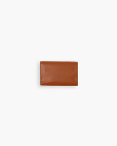 Portafoglio in pelle medio con patta cuoio - LOVING BAGS