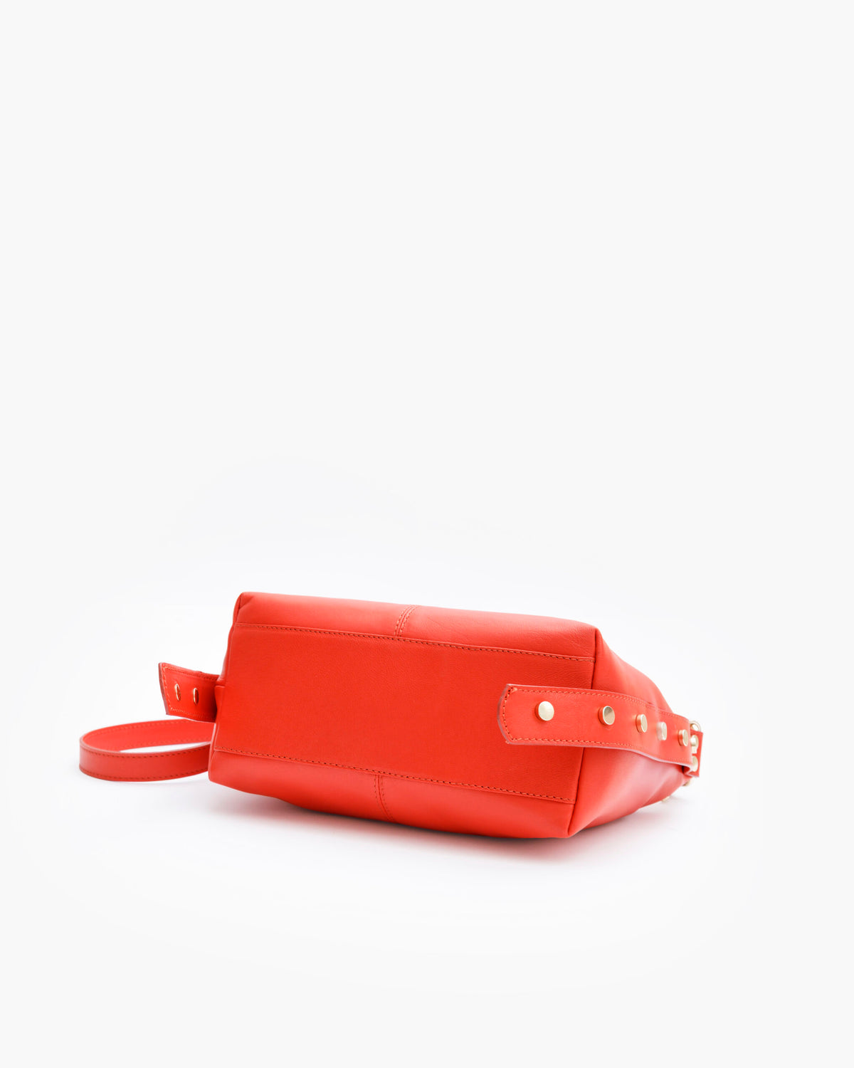 Borsa in pelle CARRIE arancio - LOVING BAGS