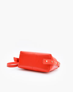 Borsa in pelle CARRIE arancio - LOVING BAGS