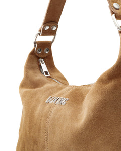 Carrie suede CUOIO - LOVING BAGS