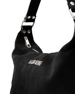 Carrie suede NERA - LOVING BAGS