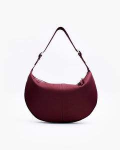 Borsa in pelle RACHEL bordeaux - LOVING BAGS
