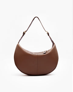 Borsa in pelle RACHEL marrone - LOVING BAGS