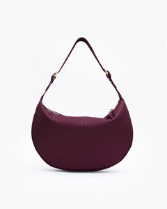 Borsa in pelle RACHEL bordeaux - LOVING BAGS