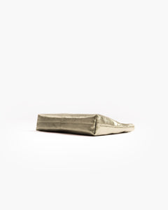 Borsa in pelle BABY GRACE METAL platino - LOVING BAGS