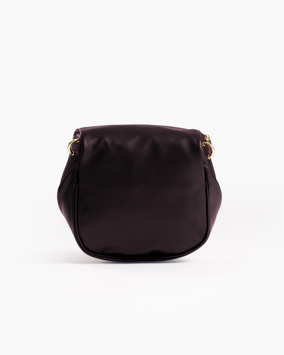Borsa ISABELLA con tracolla in pelle PRUGNA - LOVING BAGS