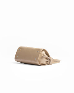 Borsa in pelle VIVIENNE beige - LOVING BAGS