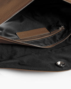 Borsa in pelle BRENDA Taupe - LOVING BAGS