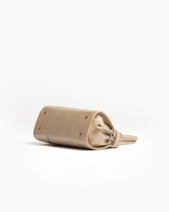 Borsa in pelle VIVIENNE beige - LOVING BAGS