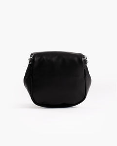 Borsa ISABELLA con tracolla in pelle NERA - LOVING BAGS