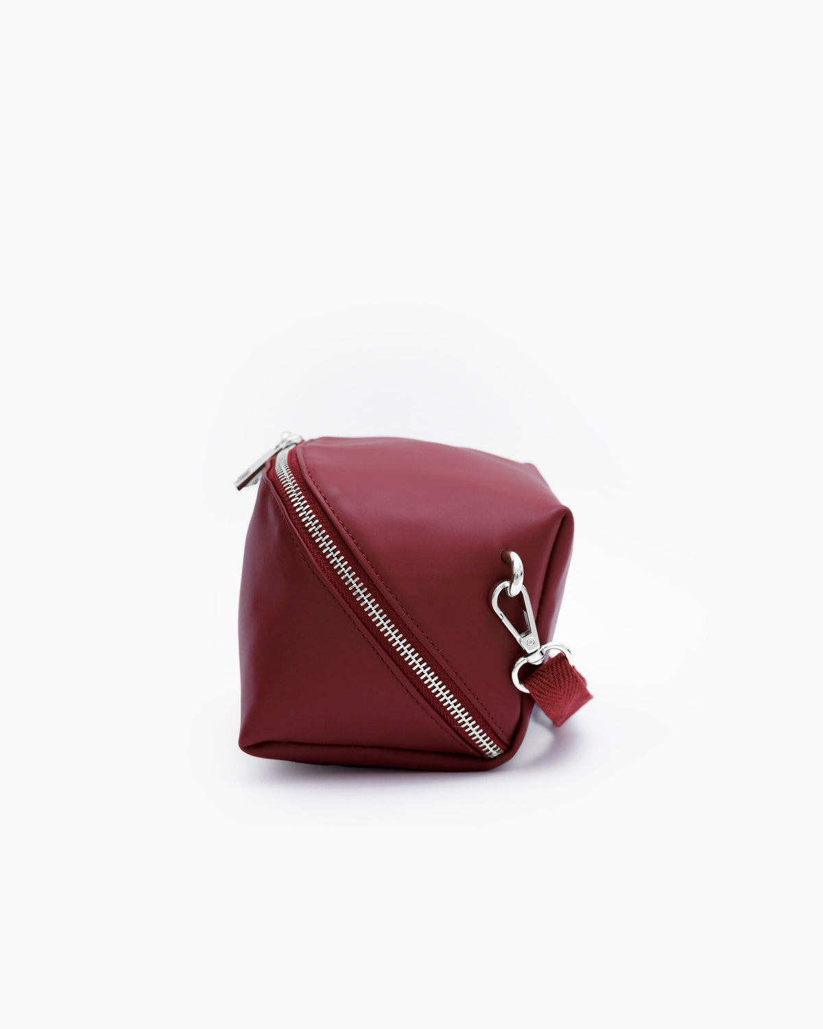 Borsa in pelle ALMA bordeaux - LOVING BAGS