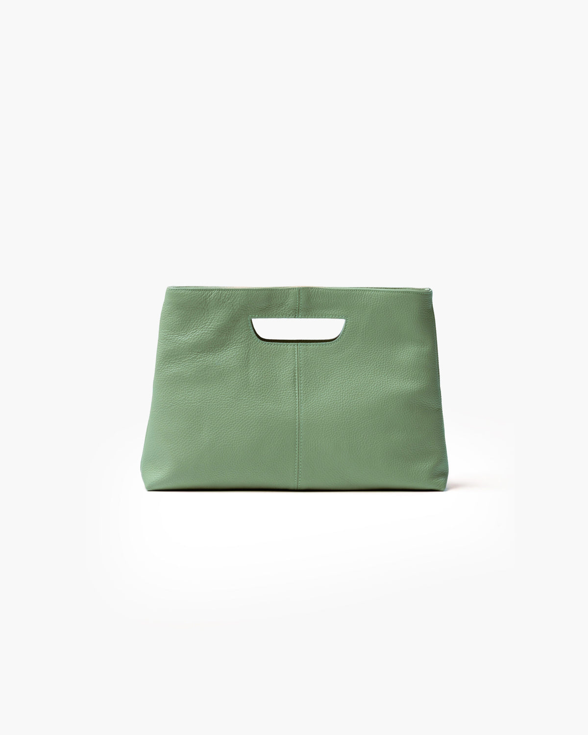 Borsa in pelle BABY GRACE verde salvia - LOVING BAGS