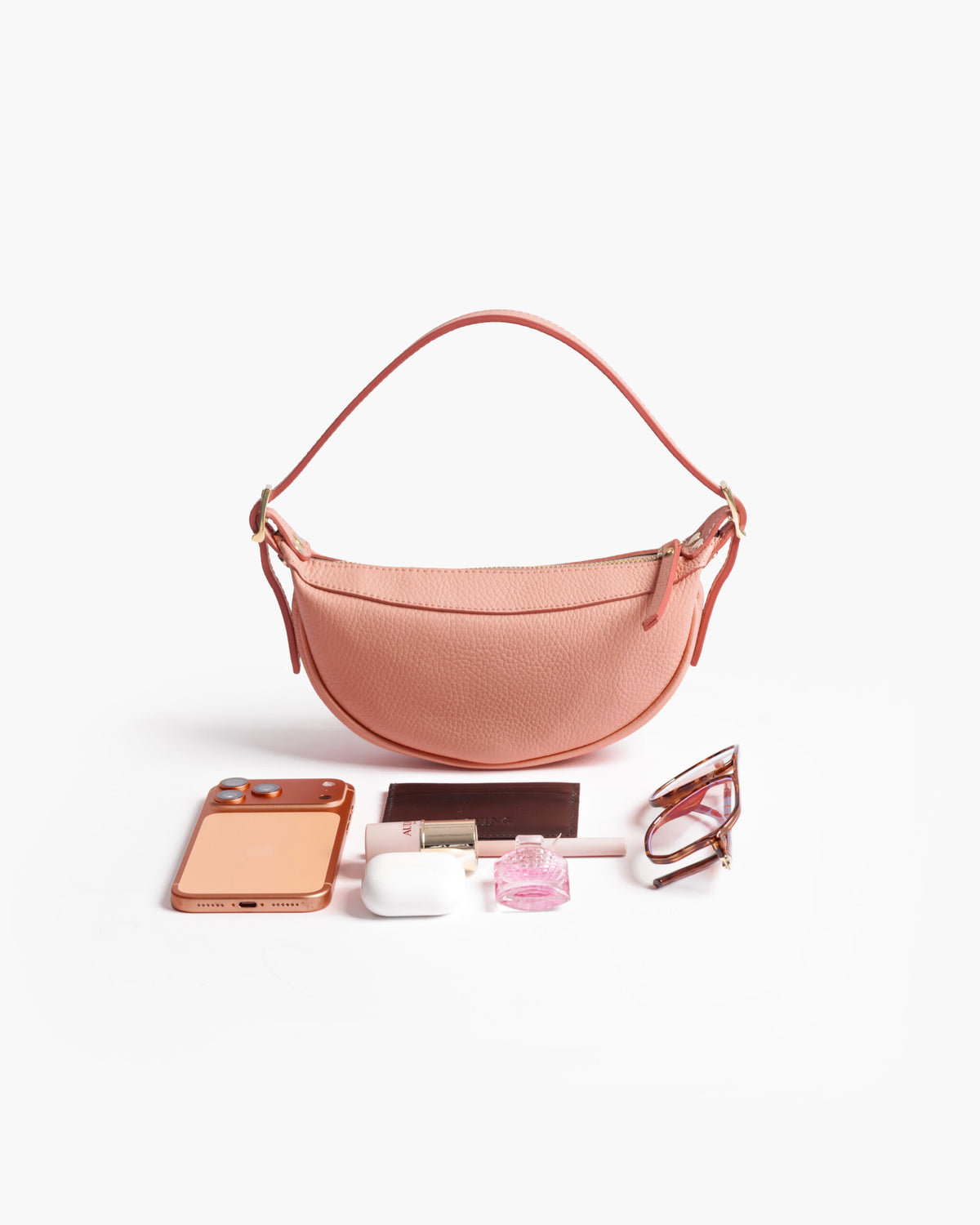 Borsa in pelle RACHEL NANO pesca - LOVING BAGS
