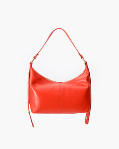 Borsa in pelle CARRIE arancio - LOVING BAGS
