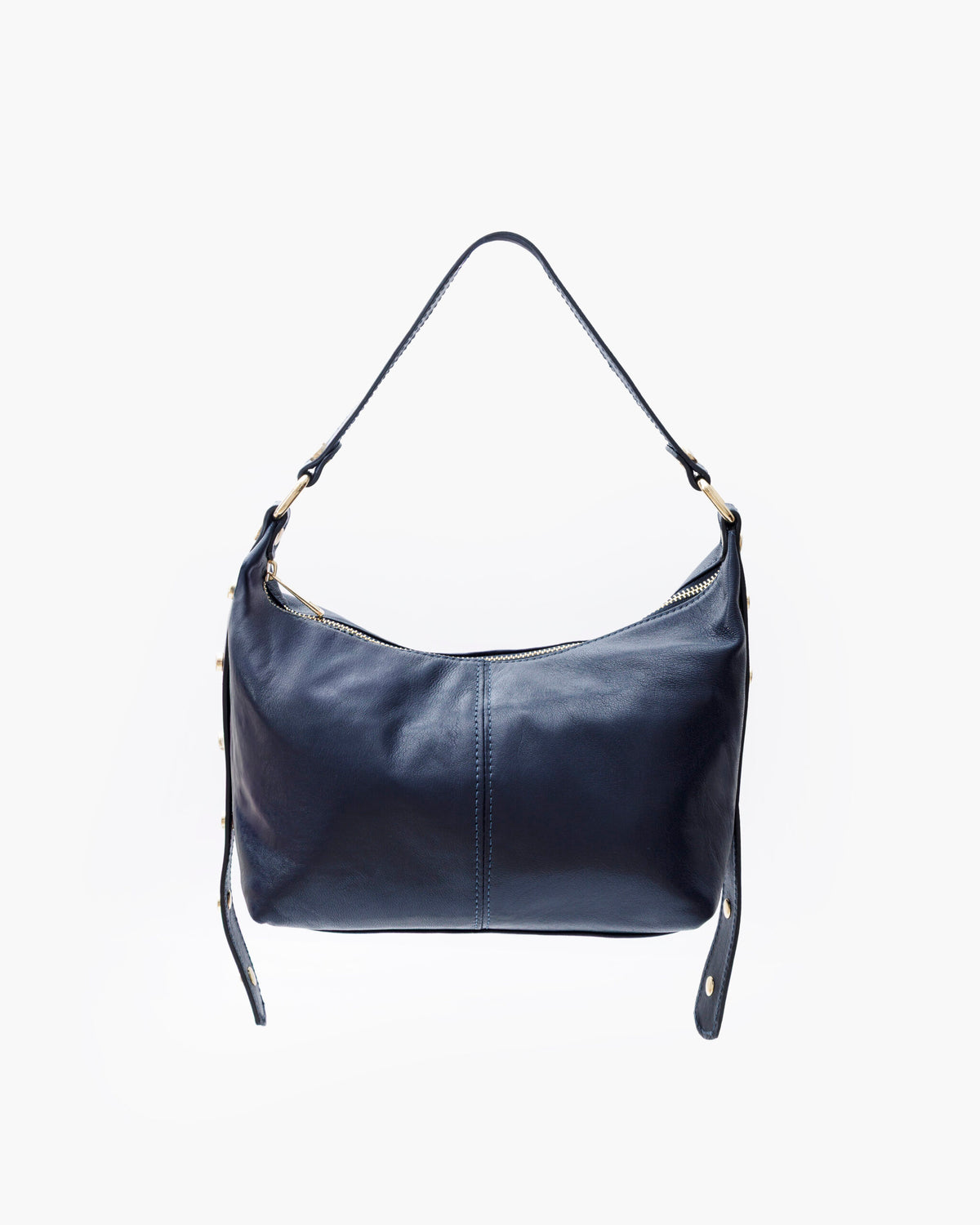 Borsa in pelle CARRIE blu - LOVING BAGS