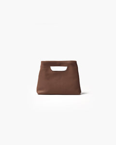 Borsa in pelle NANO GRACE marrone - LOVING BAGS