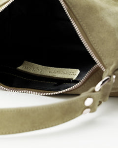 Carrie suede VERDE SALVIA - LOVING BAGS