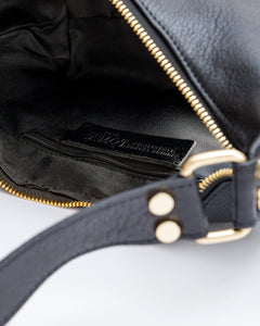 Borsa in pelle CARRIE nera - LOVING BAGS