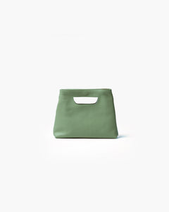 Borsa in pelle NANO GRACE verde salvia - LOVING BAGS