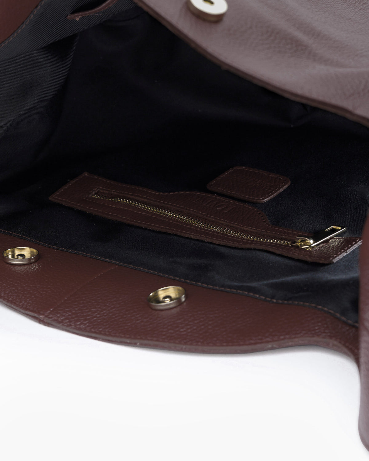 Borsa in pelle AMINA testa di moro - LOVING BAGS