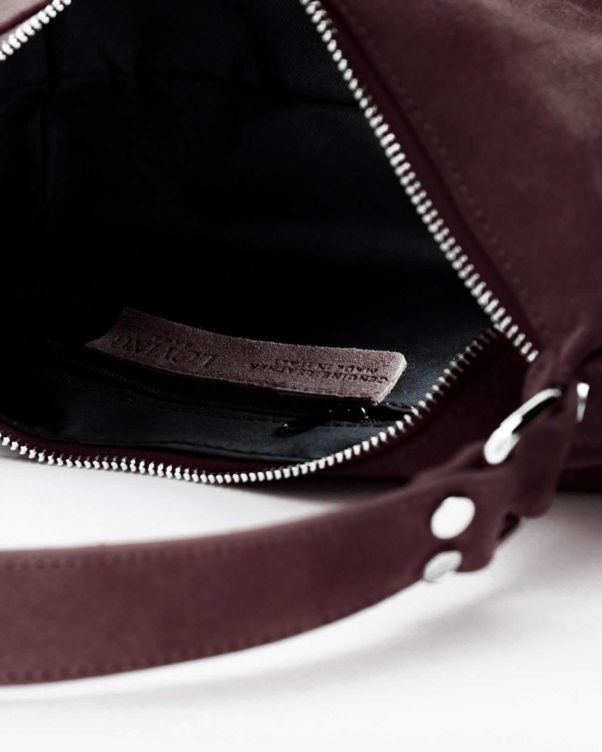 Carrie suede BORDEAUX - LOVING BAGS