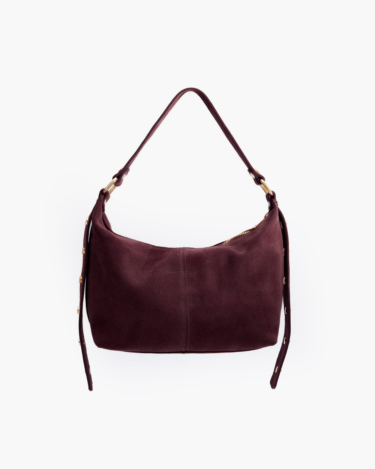 Carrie suede BORDEAUX - LOVING BAGS