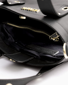 Borsa in pelle Maya NERA- LOVING BAGS