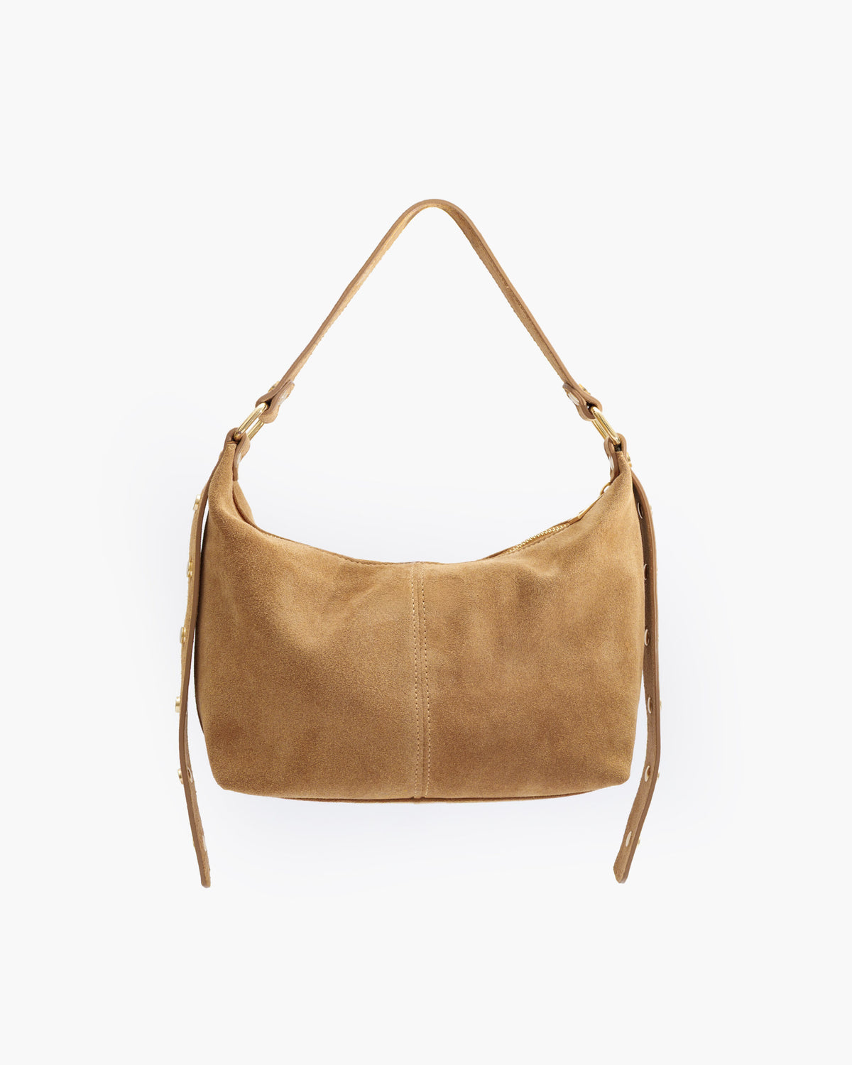 Carrie suede CUOIO - LOVING BAGS