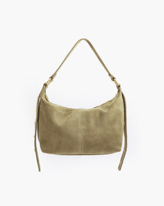 Carrie suede VERDE SALVIA - LOVING BAGS