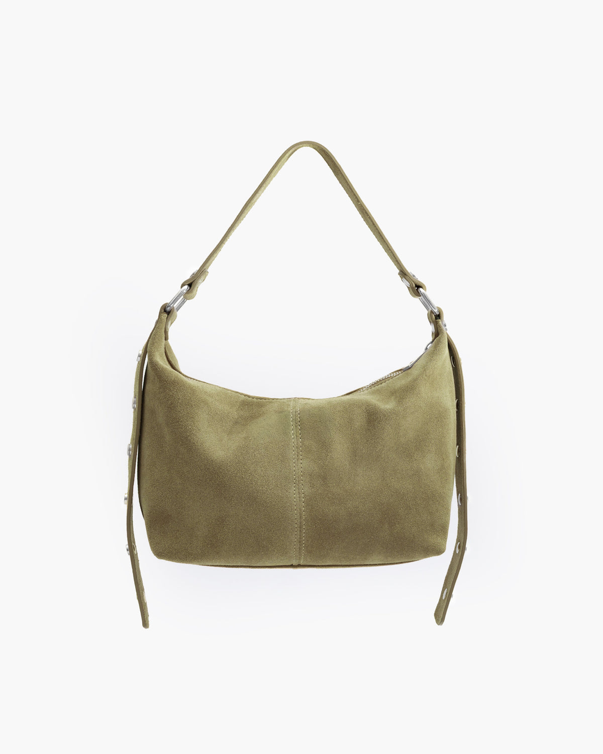 Carrie suede VERDE SALVIA - LOVING BAGS
