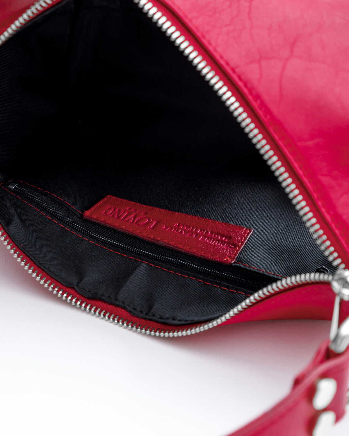 Borsa in pelle CARRIE fucsia - LOVING BAGS