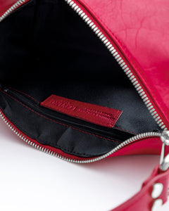 Borsa in pelle CARRIE fucsia - LOVING BAGS